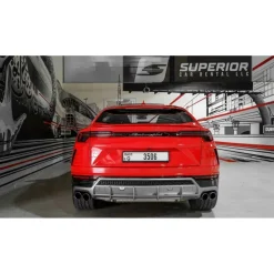 Superior Car Rental - Lamborghini Urus - Red - Exclusive Luxury Rent - Avvenice^ Supercar