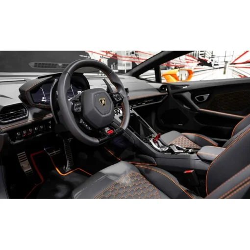 Superior Car Rental - Lamborghini Huracán EVO Spyder - Orange - Exclusive Luxury Rent - Avvenice^ Supercar