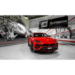 Superior Car Rental - Lamborghini Urus - Red - Exclusive Luxury Rent - Avvenice^ Supercar
