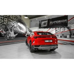 Superior Car Rental - Lamborghini Urus - Red - Exclusive Luxury Rent - Avvenice^ Supercar
