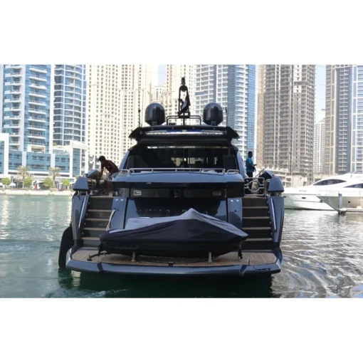 Superior Car Rental - Luxury VIP Yacht Rental - 95 ft Sunseeker Black Predator - Exclusive Luxury Rent - Avvenice^ Boats