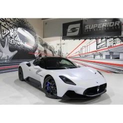 Superior Car Rental - Maserati MC20 - White - Exclusive Luxury Rent - Avvenice^ Supercar