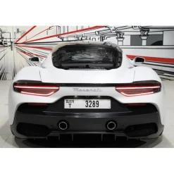 Superior Car Rental - Maserati MC20 - White - Exclusive Luxury Rent - Avvenice^ Supercar