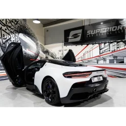 Superior Car Rental - Maserati MC20 - White - Exclusive Luxury Rent - Avvenice^ Supercar
