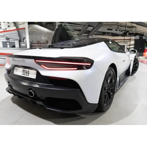 Superior Car Rental - Maserati MC20 - White - Exclusive Luxury Rent - Avvenice^ Supercar