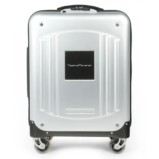 TecknoMonster - Akille - Aluminum and Aeronautical Carbon Fibre Trolley Suitcase - Avvenice^ Bags & Trolley | Luggage