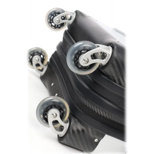 TecknoMonster - Akille - Aluminum and Aeronautical Carbon Fibre Trolley Suitcase - Avvenice^ Bags & Trolley | Luggage