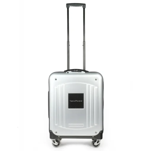 TecknoMonster - Akille - Aluminum and Aeronautical Carbon Fibre Trolley Suitcase - Avvenice^ Bags & Trolley | Luggage