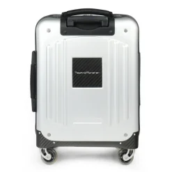 TecknoMonster - Akille - Aluminum and Aeronautical Carbon Fibre Trolley Suitcase - Avvenice^ Bags & Trolley | Luggage