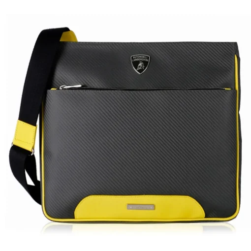 Lamborghini TecknoMonster - Automobili - Peak Automobili - Aeronautical Carbon Fibre Shoulder Bag - Avvenice