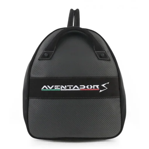 Lamborghini TecknoMonster - Automobili - Aventador S Bag in Carbon Fiber and Alcantara® - Black Carpet Collection - Avvenice