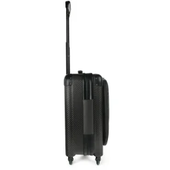 Lamborghini TecknoMonster - Automobili - Trolley - Fastrack Titanium and Alcantara® Wheeled Suitcase - Black Carpet Collection - Avvenice^ Bags & Trolley | Luggage