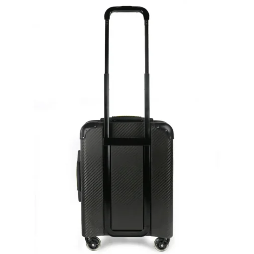 Lamborghini TecknoMonster - Automobili - Trolley - Fastrack Titanium and Alcantara® Wheeled Suitcase - Black Carpet Collection - Avvenice^ Bags & Trolley | Luggage