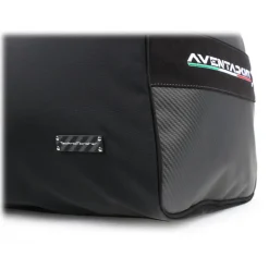 Lamborghini TecknoMonster - Automobili - Aventador S Bag in Carbon Fiber and Alcantara® - Black Carpet Collection - Avvenice