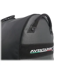 Lamborghini TecknoMonster - Automobili - Aventador S Bag in Carbon Fiber and Alcantara® - Black Carpet Collection - Avvenice