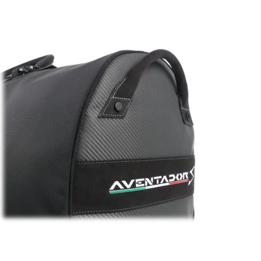 Lamborghini TecknoMonster - Automobili - Aventador S Bag in Carbon Fiber and Alcantara® - Black Carpet Collection - Avvenice