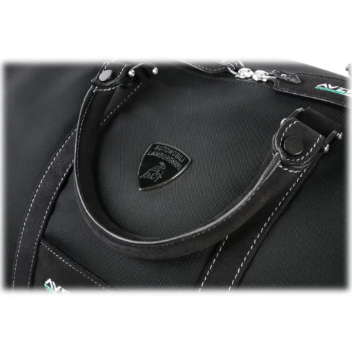 Lamborghini TecknoMonster - Automobili - Aventador S Bag in Carbon Fiber and Alcantara® - Black Carpet Collection - Avvenice