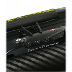 Lamborghini TecknoMonster - Automobili - Trolley - Fastrack Titanium and Alcantara® Wheeled Suitcase - Black Carpet Collection - Avvenice^ Bags & Trolley | Luggage