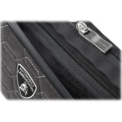 Lamborghini TecknoMonster - Automobili - Zingo Waist Bag in Carbon Fiber and Alcantara® - Black Carpet Collection - Avvenice