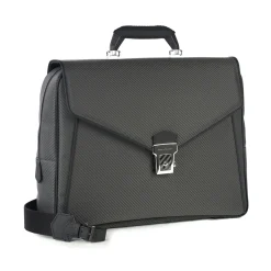 TecknoMonster - Avia Slim - Business Bag in Aeronautical and Leather Carbon Fiber - Luxury - Handmade in Italy - Avvenice^ Bags & Trolley | Bags