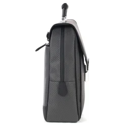 TecknoMonster - Avia Slim - Business Bag in Aeronautical and Leather Carbon Fiber - Luxury - Handmade in Italy - Avvenice^ Bags & Trolley | Bags