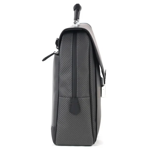 TecknoMonster - Avia Slim - Business Bag in Aeronautical and Leather Carbon Fiber - Luxury - Handmade in Italy - Avvenice^ Bags & Trolley | Bags