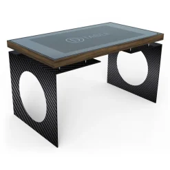 TecknoMonster - D-Table - D-Table - 100-Touch Interactive Table with Aeronautical Carbon Fiber Bases - Avvenice^ Furniture | Furnishings