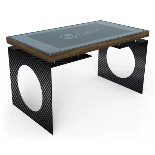 TecknoMonster - D-Table - D-Table - 100-Touch Interactive Table with Aeronautical Carbon Fiber Bases - Avvenice^ Furniture | Furnishings