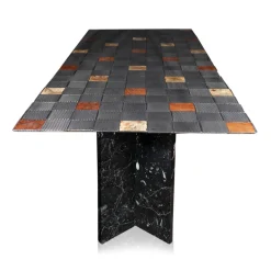 TecknoMonster - Kagrande 8 - Aeronautical Carbon Fiber Board and Double Marble Base Table - Avvenice^ Furniture | Furnishings