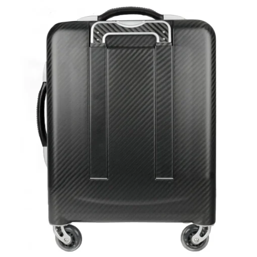 TecknoMonster - Pamana Small - Aeronautical Carbon Fibre and TKSS Bulletproof Panel Trolley Suitcase - Avvenice