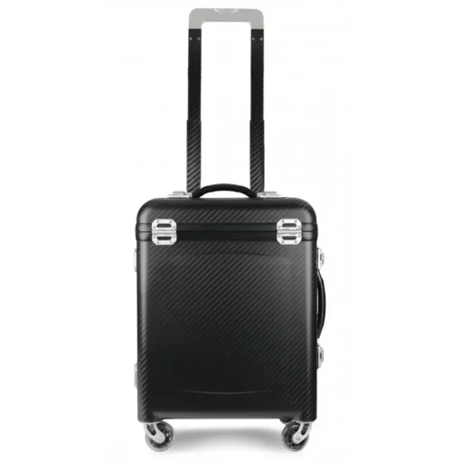 TecknoMonster - Pamana Small - Aeronautical Carbon Fibre and TKSS Bulletproof Panel Trolley Suitcase - Avvenice