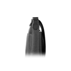 TecknoMonster - Peak Pat Messenger Bag in Carbon Fiber - Black Carpet Collection - Avvenice^ Bags & Trolley | Bags