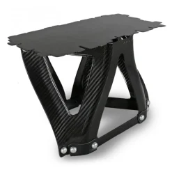 TecknoMonster - Sgongolli N 5 - Aeronautical Carbon Fiber Mini Table - Avvenice