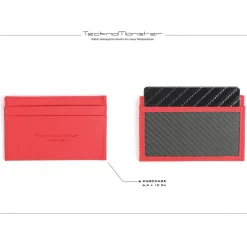 TecknoMonster - Tecksabrage & Cardcase - Black - Aeronautical and Titanium Carbon Fiber Saber - Black Carpet Collection - Avvenice^ Bags & Trolley | Accessories