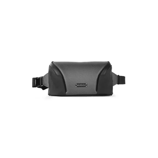 TecknoMonster - Zuppy Waist Bag in Carbon Fiber and Alcantara® - Black Carpet Collection - Avvenice^ Bags & Trolley | Bags