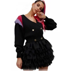 Teen Idol - Adhara Cardigan - Black - Jackets - Teen-Ager - Luxury Exclusive Collection - Avvenice^ Jackets