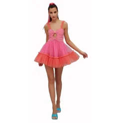 Teen Idol - Gemini Tulle Mini Dress - Pink - Dresses - Teen-Ager - Luxury Exclusive Collection - Avvenice^ Dresses