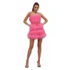 Teen Idol - Mimosa Tulle Mini Dress - Pink - Dresses - Teen-Ager - Luxury Exclusive Collection - Avvenice^ Dresses