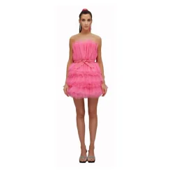 Teen Idol - Mimosa Tulle Mini Dress - Pink - Dresses - Teen-Ager - Luxury Exclusive Collection - Avvenice^ Dresses