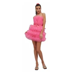 Teen Idol - Mimosa Tulle Mini Dress - Pink - Dresses - Teen-Ager - Luxury Exclusive Collection - Avvenice^ Dresses