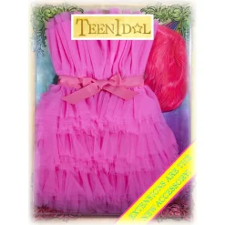 Teen Idol - Mimosa Tulle Mini Dress - Pink - Dresses - Teen-Ager - Luxury Exclusive Collection - Avvenice^ Dresses