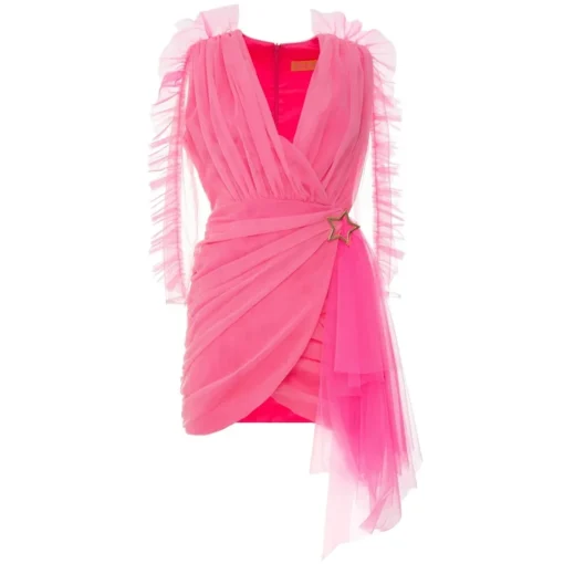 Teen Idol - Quasar Tulle Mini Dress - Pink - Dresses - Teen-Ager - Luxury Exclusive Collection - Avvenice^ Dresses