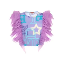 Teen Idol - Virgo Cropped Tee - Lilac - T-Shirt - Teen-Ager - Luxury Exclusive Collection - Avvenice^ T-shirt