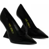 The Attico - Black Cheope Pump - Exclusive Luxury Collection - Avvenice^ Shoes
