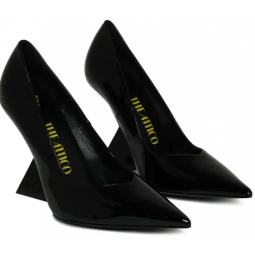 The Attico - Black Cheope Pump - Exclusive Luxury Collection - Avvenice^ Shoes