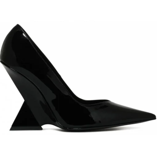 The Attico - Black Cheope Pump - Exclusive Luxury Collection - Avvenice^ Shoes