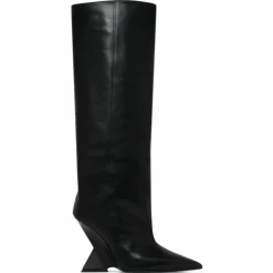 The Attico - Black Cheope Tube Boot - Exclusive Luxury Collection - Avvenice^ Shoes