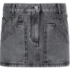 The Attico - Black Denim Mini Skirt - Exclusive Luxury Collection - Avvenice^ Skirts