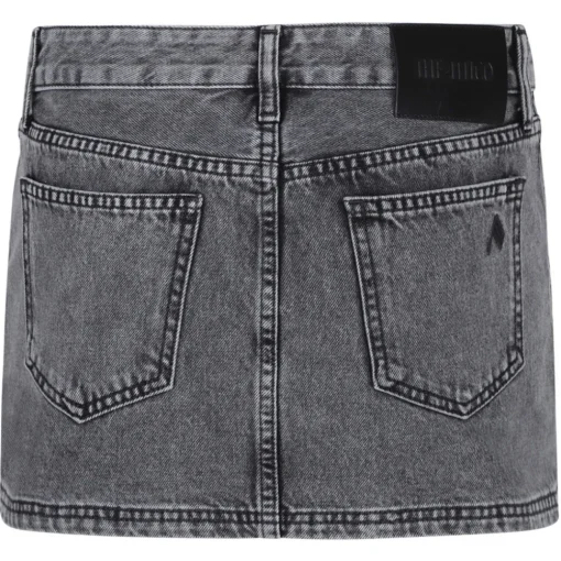 The Attico - Black Denim Mini Skirt - Exclusive Luxury Collection - Avvenice^ Skirts