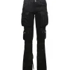 The Attico - Black Essie Long Trousers - Exclusive Luxury Collection - Avvenice